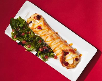 Entrée de gondola brie & cannerberges